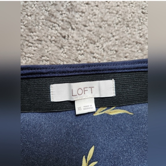 Loft floral midi  Skirt - Picture 2 of 6